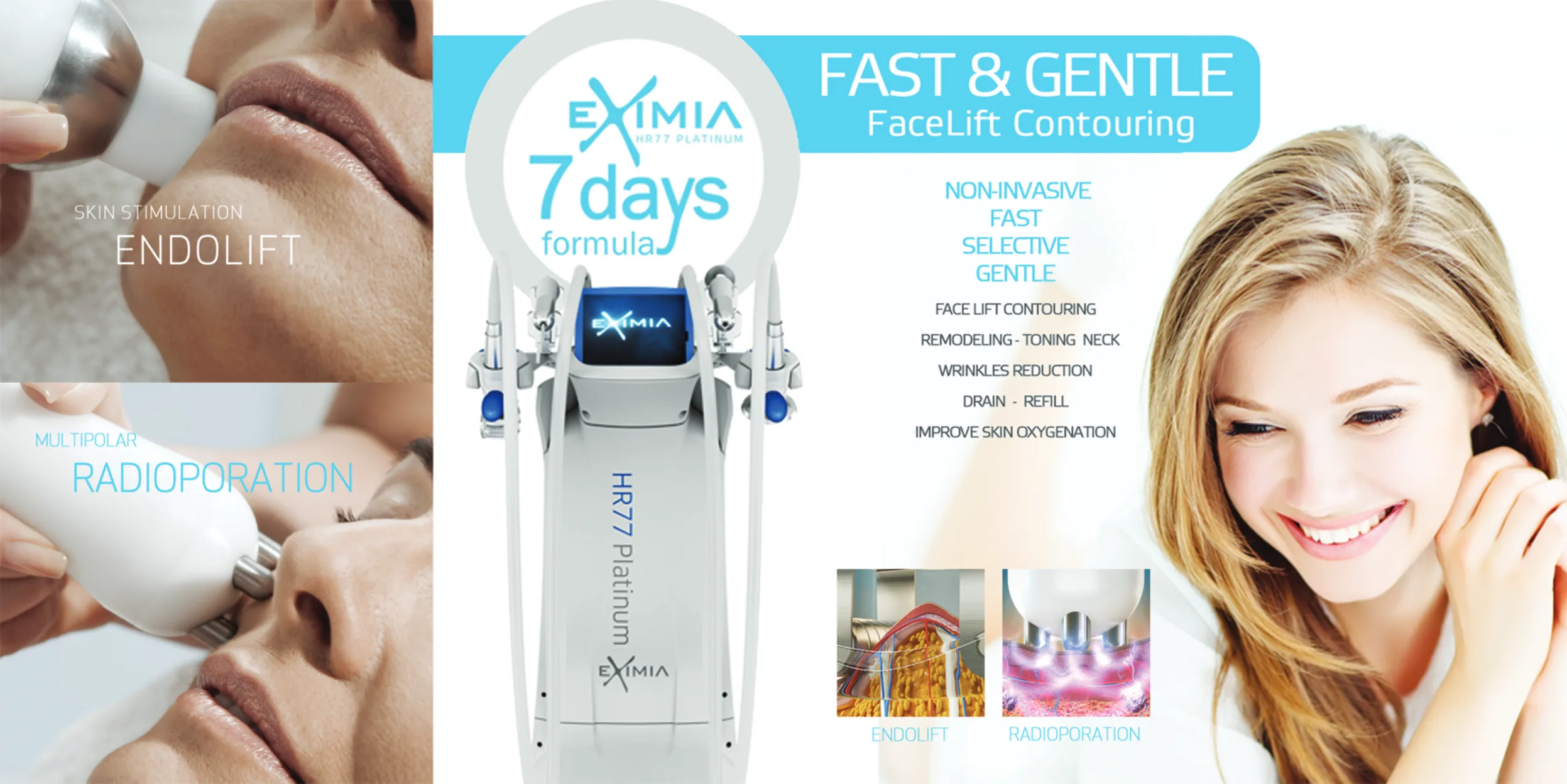 Eximia HR77 Platinum detailed view